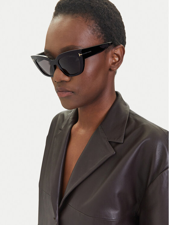 Tom Ford Tom Ford Okulary przeciwsłoneczne FT1190 01A Czarny