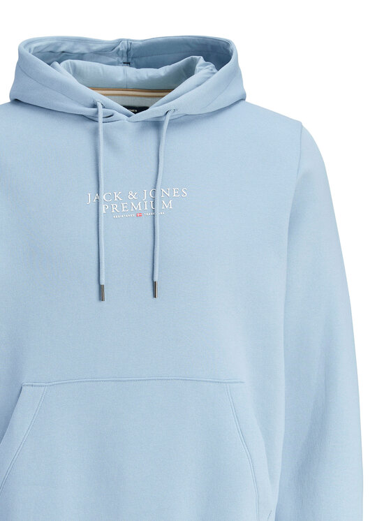 Jack & Jones Jack & Jones Mikina Archie 12216335 Světle modrá Regular Fit