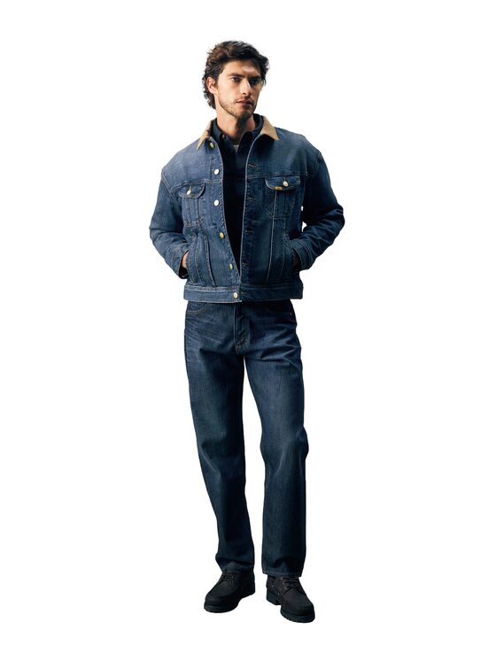 Lee Lee Kurtka jeansowa 112387706 Niebieski Regular Fit