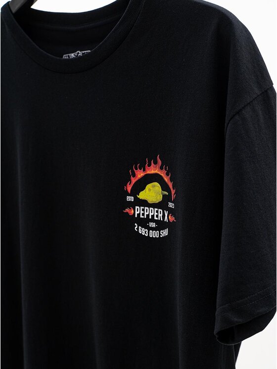 MyStars MyStars Komplet t-shirtów Zestaw 3 Koszulki Paryczki ostre Hot Peppers Czarny Regular Fit