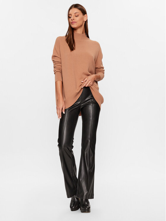 Kontatto Kontatto Πουλόβερ 3M1022 Καφέ Regular Fit