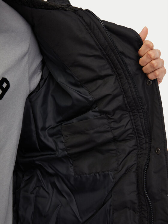 Gap Gap Μπουφάν χειμωνιάτικο 726377-01 Μαύρο Regular Fit