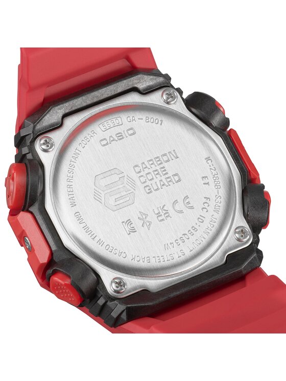 G-Shock G-Shock Zegarek GA-B001-4AER Czerwony