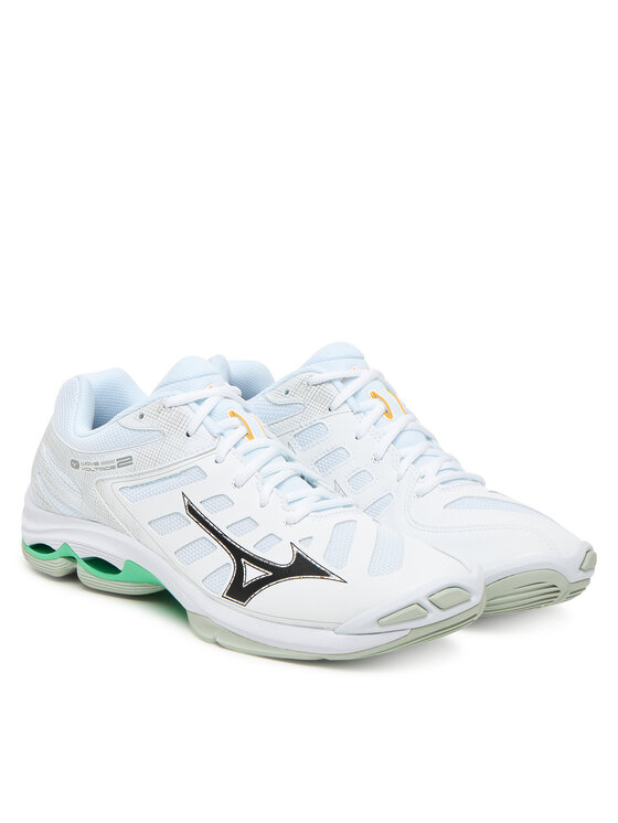 Mizuno Mizuno Batai uždaroms aikštelėms Wave Voltage 2 V1GA2460 Balta