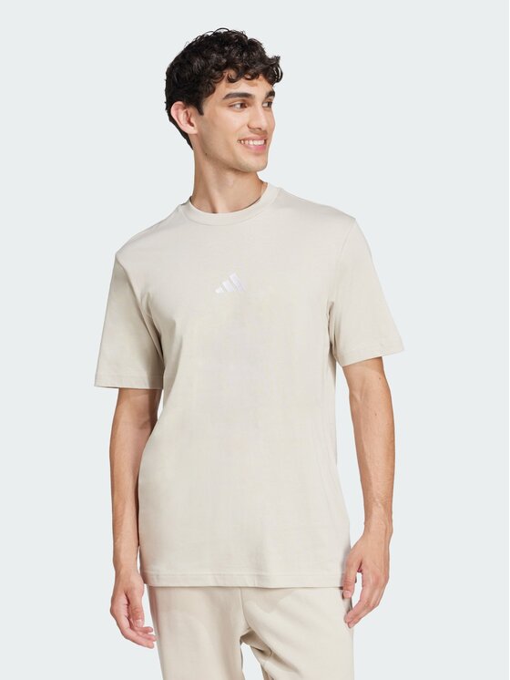 adidas adidas T-Shirt 139497 Beżowy Regular Fit