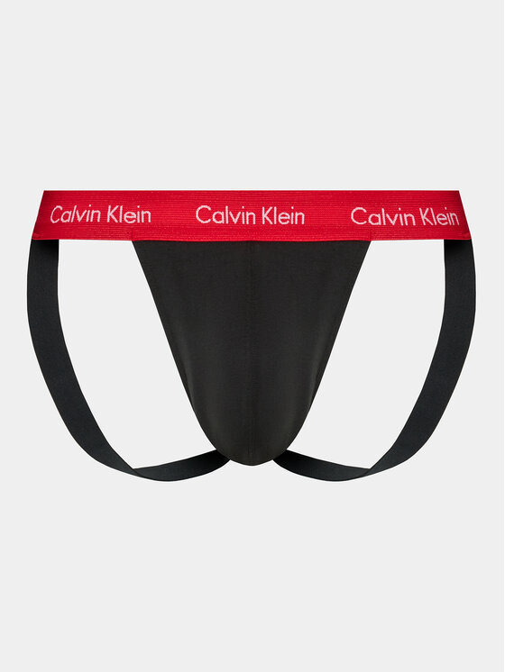 Calvin Klein Calvin Klein Jock Strap šortų komplektas Jock Strap 3Pk 000NB3054A Juoda