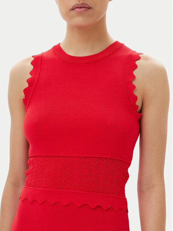 Gaudi Gaudi Top 511FD43007 Rosso Slim Fit