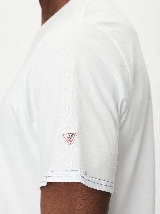 Guess Guess T-Shirt F5GI06 I3Z14 Biały Regular Fit