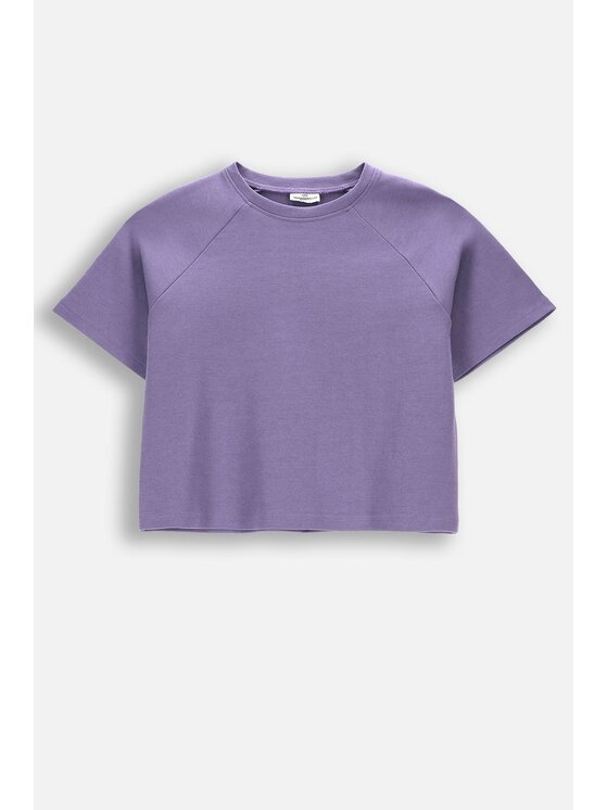 Dziecięcy T-Shirt Coccodrillo, Rozmiar 140, Fioletowy, WC6143227VGA-016