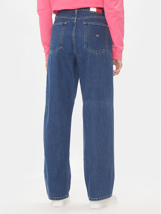 Tommy Jeans Tommy Jeans Jeans hlače Daisy DW0DW17185 Modra Baggy Fit