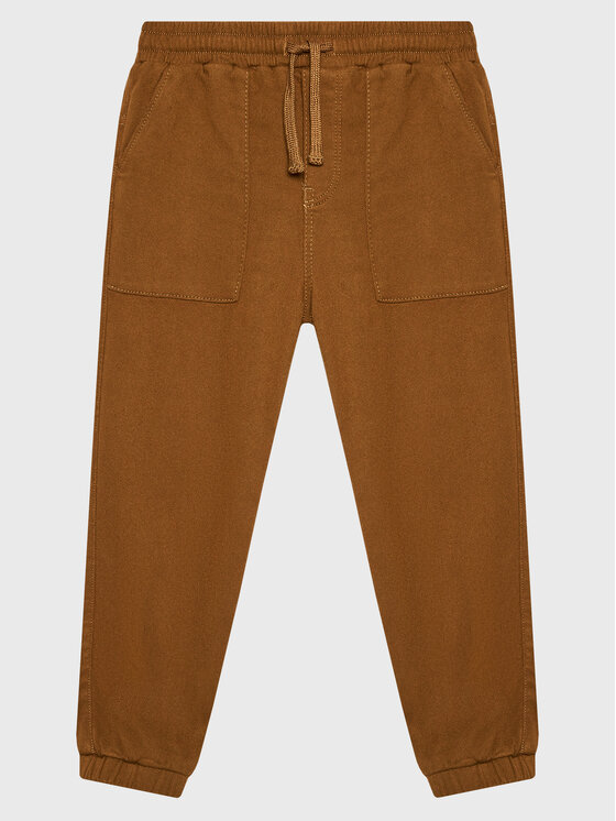 United Colors Of Benetton Jogger nohavice 459TCF012 Hnedá Regular Fit
