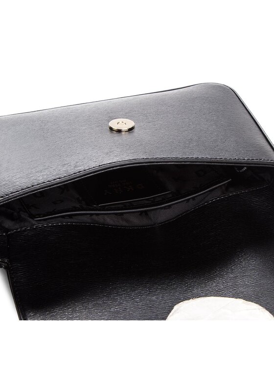 DKNY DKNY Дамска чанта Bryant Md Flap Cbody R82E3467 Черен