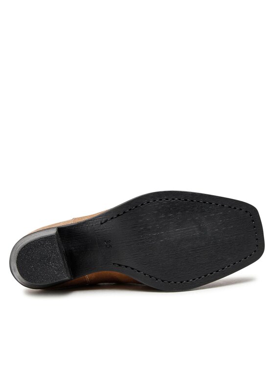 Simple Simple Botki SL-36-02-000064 Brązowy