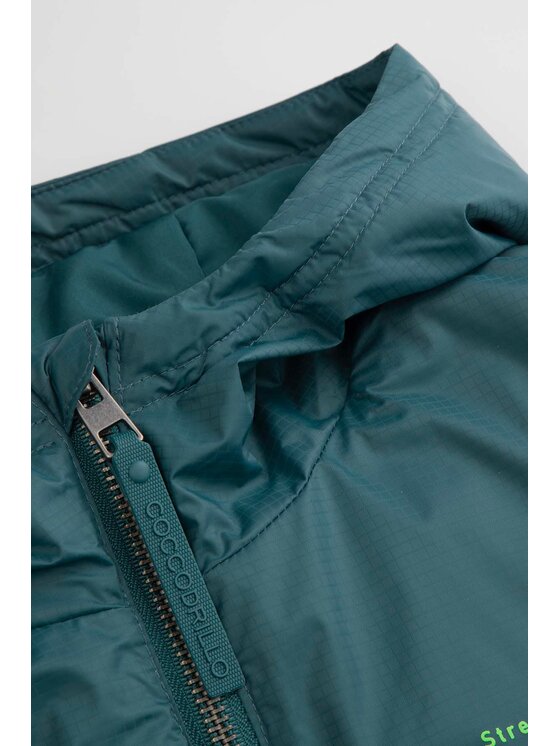 Coccodrillo Coccodrillo Prechodná bunda WC6152705OBJ-013 Tyrkysová Regular Fit