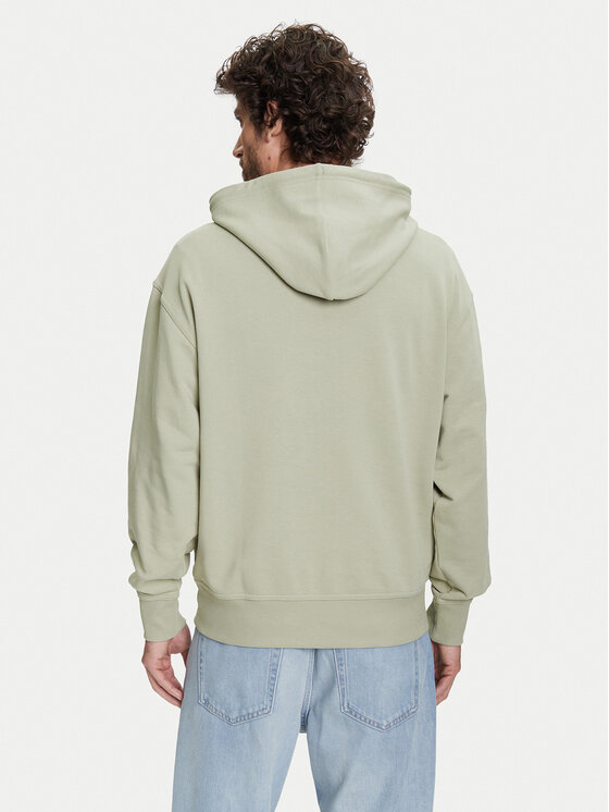 BOSS BOSS Felpa WeSmallhood 50514530 Verde Regular Fit