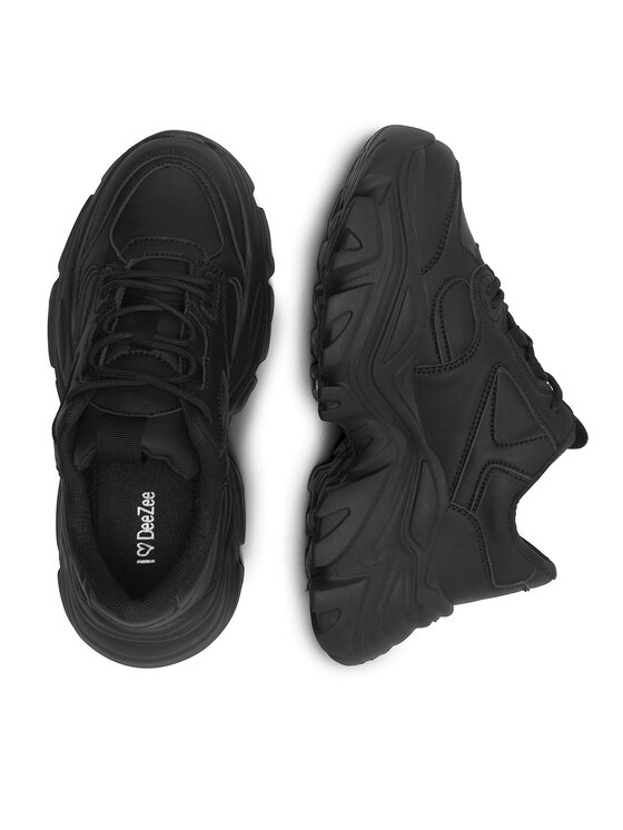 DeeZee DeeZee Tenisice MEG WS91620-02 Crna