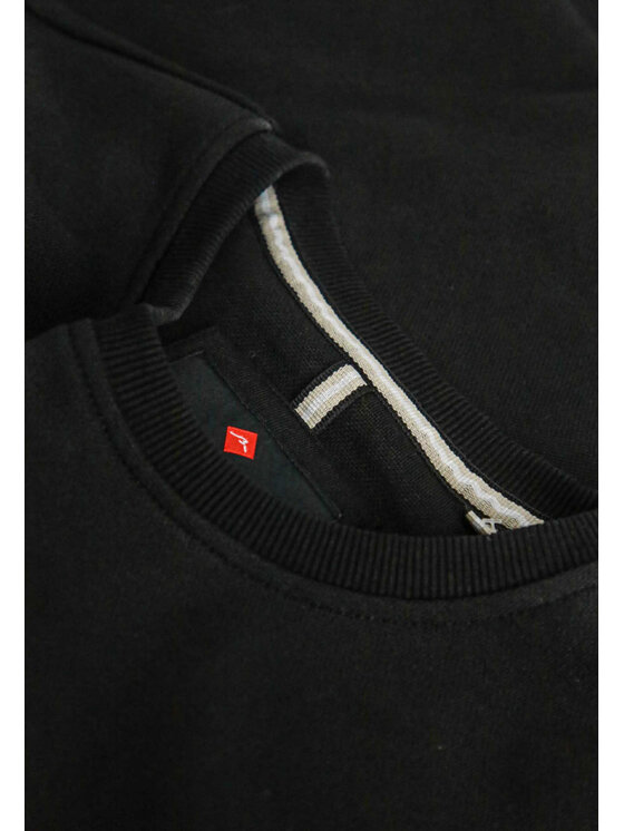 Volcano Volcano Bluza M01116-W24 Czarny Regular Fit
