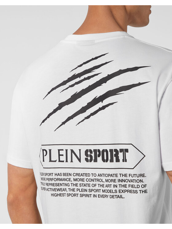 Plein Sport Plein Sport T-Shirt 3371 Biały Regular Fit