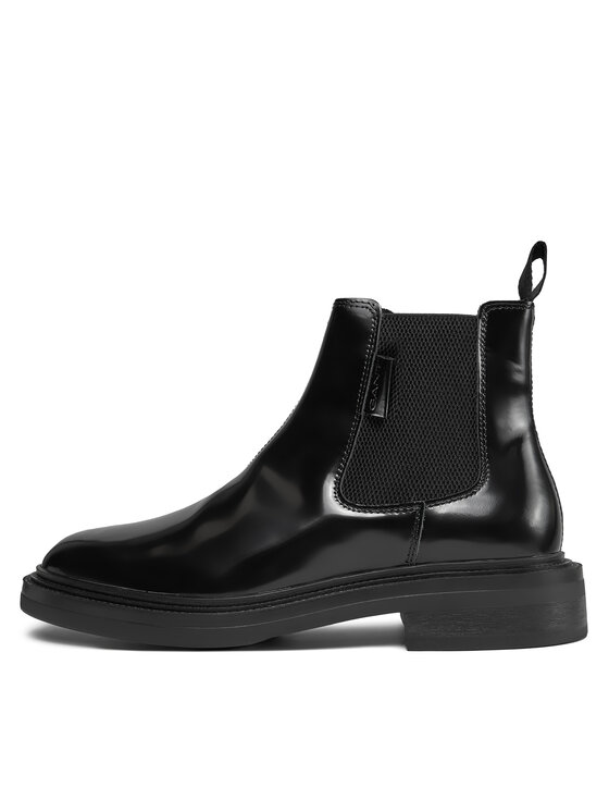 Gant Gant Kotníková obuv s elastickým prvkem Fairwyn Chelsea Boot 27651406 Černá