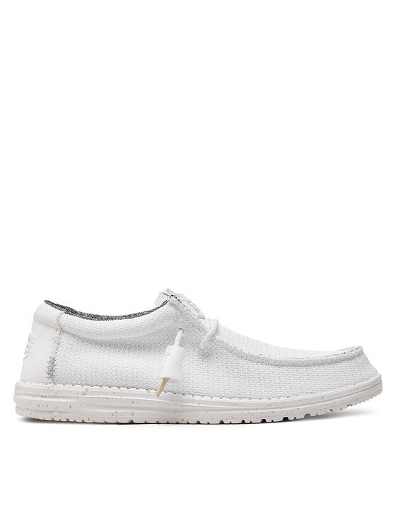 Hey Dude Hey Dude Мокасини Wally Sport Mesh 40403-143 Бял