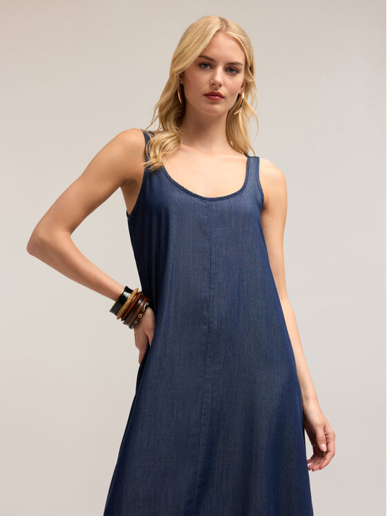 Motivi Motivi Vestito da giorno 7258W001421N034 Blu A-Line Fit