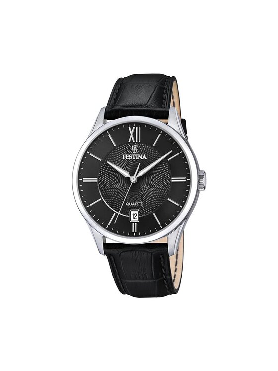 Festina Festina Ρολόι F20426/3 Μαύρο