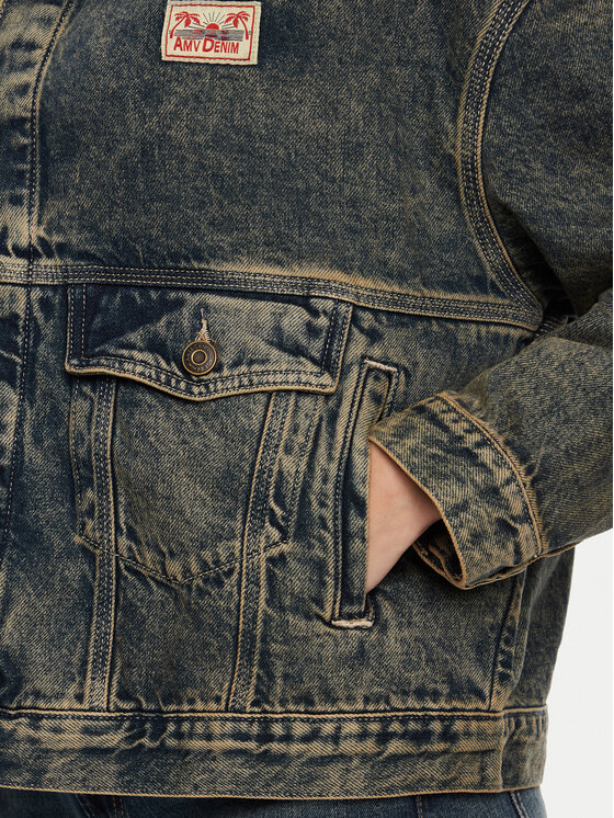American Vintage American Vintage Τζιν μπουφάν Joybird JOY16FH24 Μπλε Oversize