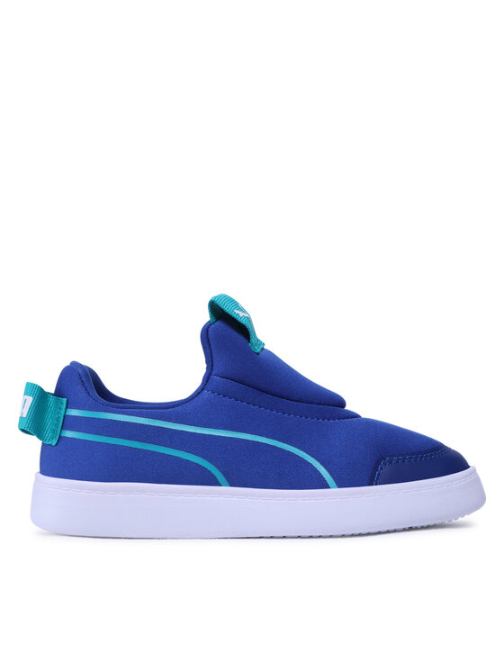 Puma Puma Sneakersy Courtflex v2 Slip On Ps 374858 11 Niebieski