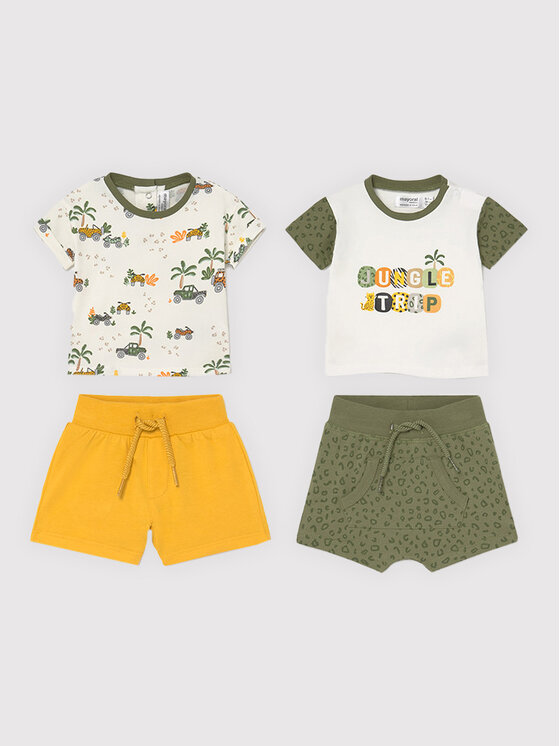 Completo 2 T-shirt e pantaloncini 1657