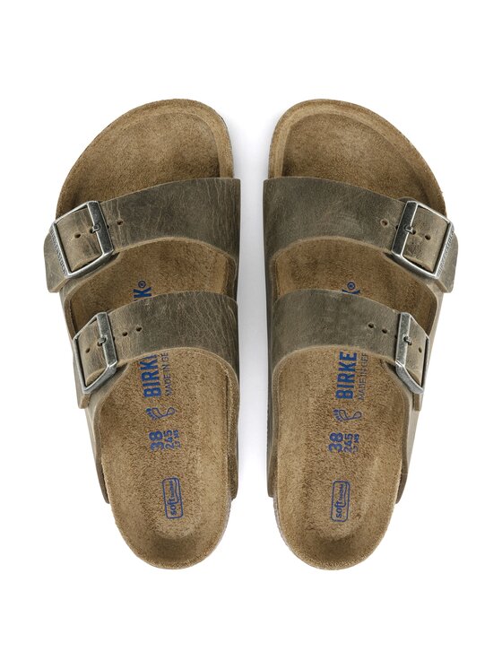 Birkenstock Birkenstock Klapki 1019313 Zielony