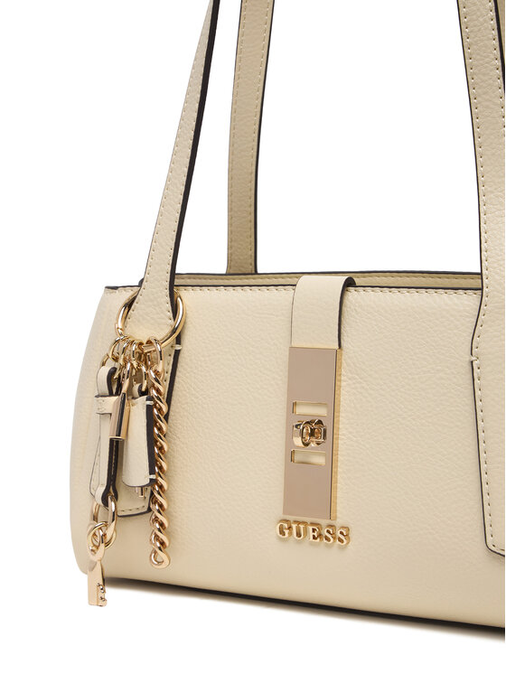 Guess Guess Дамска чанта Brooke HWBG98 97080 Екрю