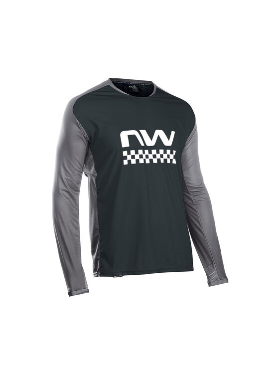 Koszulka rowerowa Northwave, Rozmiar M, Czarny, Edge Jersey Long Sleeve