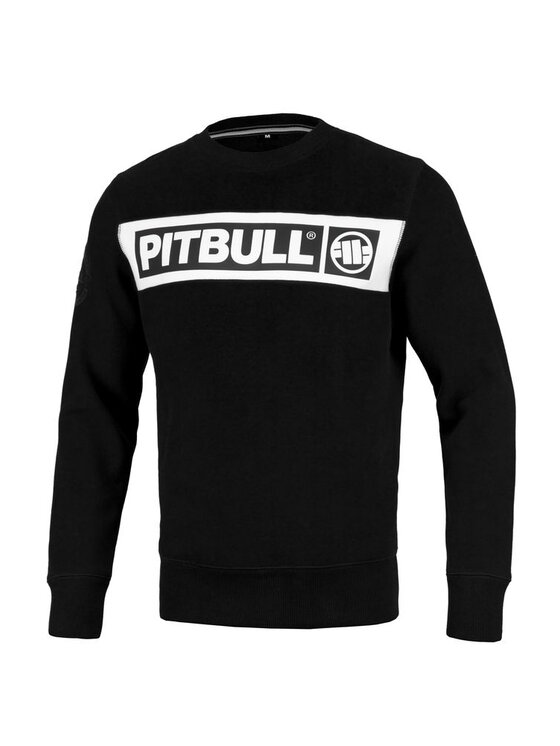 PITBULL PITBULL Bluza Sherwood Czarny Regular Fit