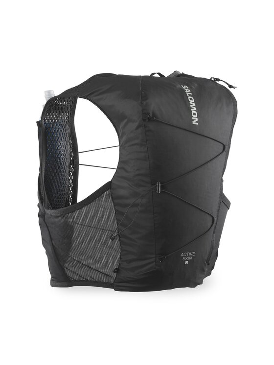 Vestă pentru alergare Salomon Active Skin 8 LC2177800 Negru