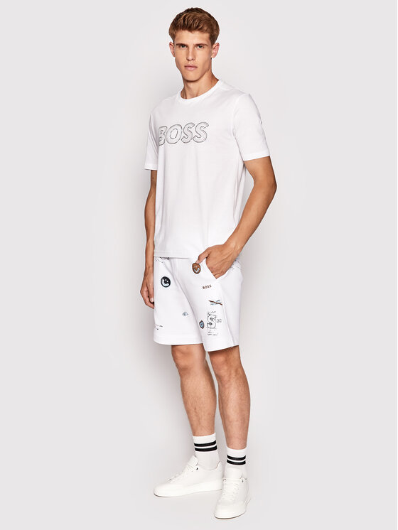 T-shirt 50472399 Bianco Regular Fit