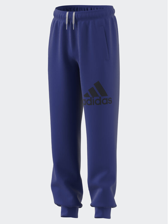 Adidas Donji Dio Trenerke Essentials Regular Fit Big Logo Cotton Joggers IJ6301 Plava Regular Fit