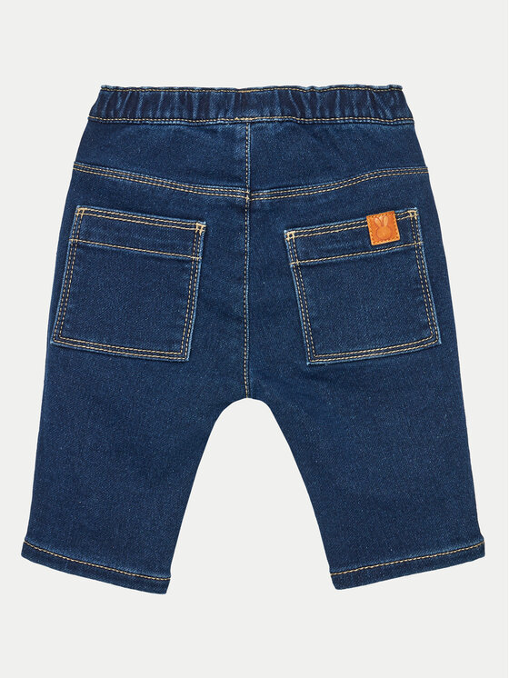 United Colors Of Benetton United Colors Of Benetton Hlače iz tkanine 44LGAF014 Modra Regular Fit