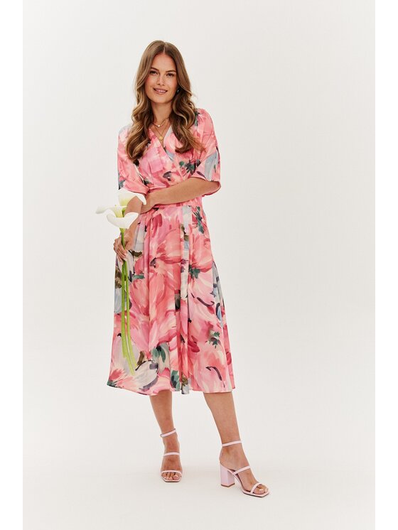 NAOKO NAOKO Každodenné šaty Tuscany Blush Ružová Regular Fit