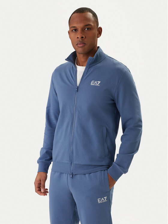 EA7 Emporio Armani EA7 Emporio Armani Trenerka 8NPV60 PJVRZ Tamnoplava Regular Fit