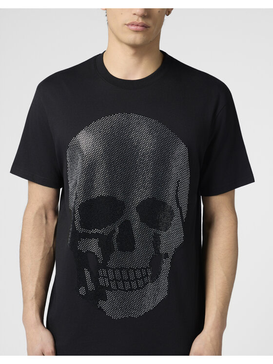 PHILIPP PLEIN PHILIPP PLEIN T-Shirt 30624 Czarny Regular Fit