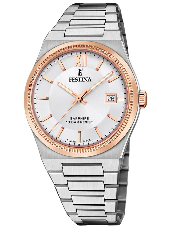 Festina Festina Zegarek FESTINA 20036/1 Srebrny