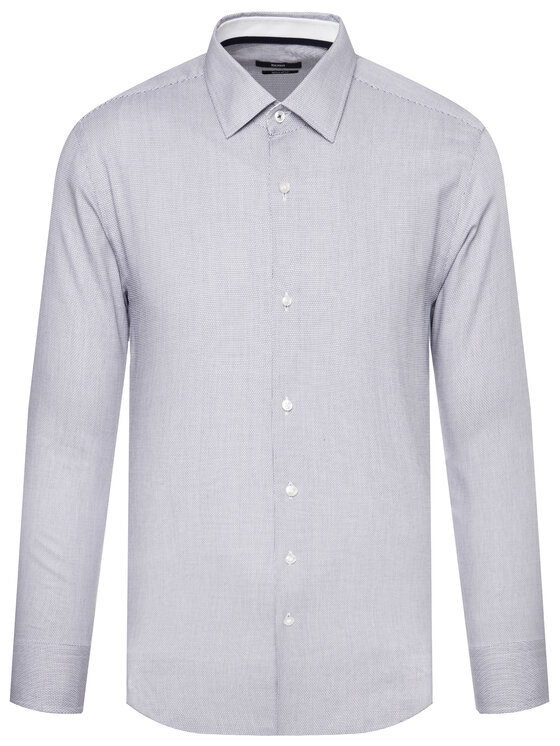 BOSS Boss Сорочка Goran 50427958 Сірий Regular Fit