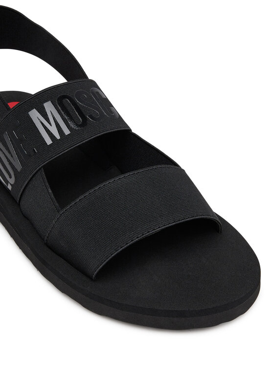 LOVE MOSCHINO LOVE MOSCHINO Sandały JA16033G0MJN7000 Czarny
