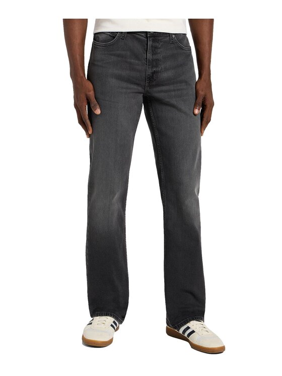 Lee Lee Jeansy 112356581 Szary Bootcut Fit