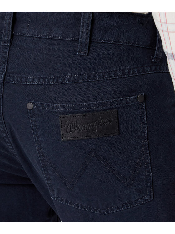 Wrangler Wrangler Spodnie materiałowe GREENSBORO Niebieski Straight Fit