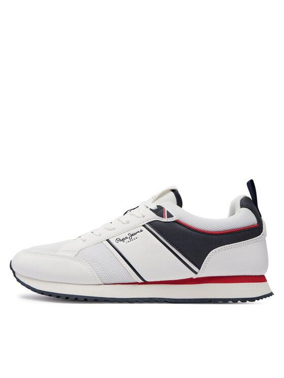 Pepe Jeans Pepe Jeans Sneakersy Dublin Brand PMS40009 Biały