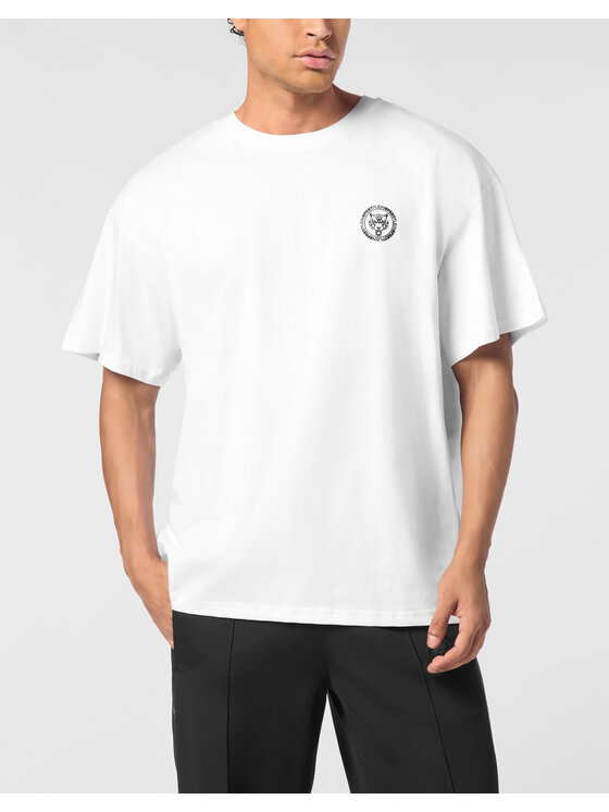 Plein Sport Plein Sport T-shirt 23095 Bianco Regular Fit