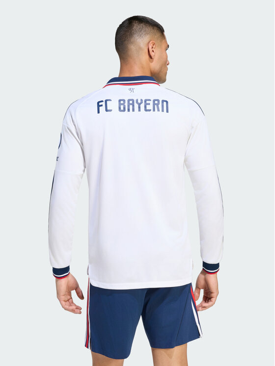 adidas adidas Koszulka techniczna 171365 Biały Slim Fit