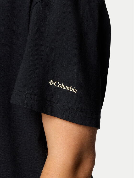 Columbia Columbia T-Shirt Rolling Bend™ 2119991 Schwarz Regular Fit