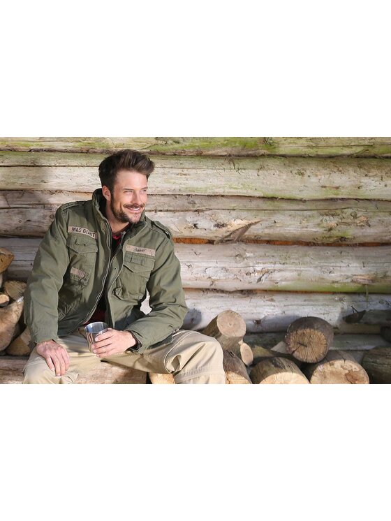 Brandit Brandit Kurtka outdoor 3101.1.3XL Zielony Regular Fit